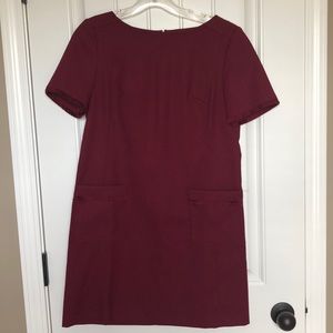 Loft Fringe Shift Dress